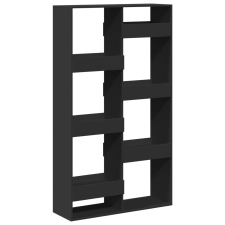 vidaXL fekete szerelt fa térelválasztó 100 x 33 x 175 cm (3309574) bútor
