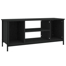 vidaXL fekete szerelt fa TV-szekrény 102x35x45 cm (826285) bútor