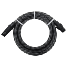 vidaXL fekete szívótömlő PVC csatlakozókkal 4 m 22 mm locsolótömlő