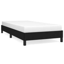 vidaXL fekete szövet ágykeret 90x190 cm (346682) ágy és ágykellék