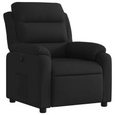 vidaXL fekete szövet dönthető fotel (373464) bútor