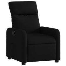 vidaXL fekete szövet dönthető fotel (374167) bútor