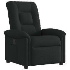 vidaXL fekete szövet dönthető fotel (4015618) bútor