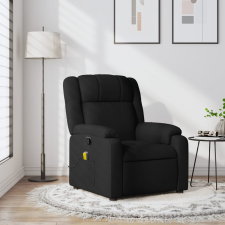 vidaXL fekete szövet dönthető masszázsfotel masszázsfotel