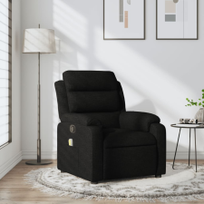 vidaXL fekete szövet dönthető masszázsfotel masszázsfotel