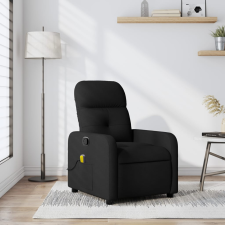 vidaXL fekete szövet dönthető masszázsfotel masszázsfotel