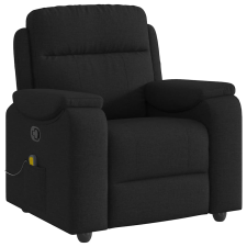vidaXL fekete szövet dönthető masszázsfotel (4015692) masszázsfotel