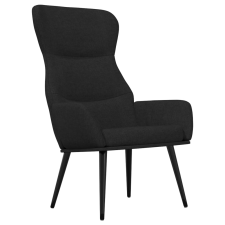 vidaXL fekete szövet pihenőfotel (341077) bútor