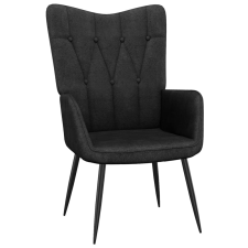 vidaXL fekete szövet pihenőfotel 62 x 68,5 x 96 cm bútor