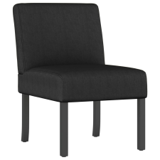 vidaXL fekete szövet szék (352459) bútor