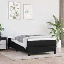 vidaXL fekete szövet zsebrugós ágymatrac 120 x 190 x 20 cm ágy és ágykellék
