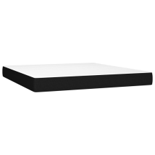 vidaXL fekete szövet zsebrugós ágymatrac 180x200x20 cm (347836) ágy és ágykellék