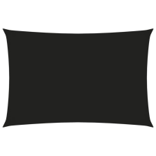 vidaXL Fekete téglalap alakú oxford-szövet napvitorla 4 x 6 m kerti bútor