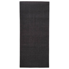vidaXL fekete természetes szizálszőnyeg 66 x 150 cm (136317) lakástextília