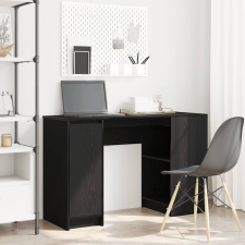 vidaXL fekete tölgy forgácslap íróasztal 120x42x76 cm íróasztal