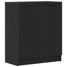 vidaXL Fekete tölgy oldalszekrény 60x30x70 cm Készült faforgácsból (862086) bútor