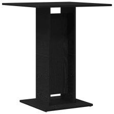 vidaXL fekete tölgy szerelt fa bisztróasztal 60x60x75 cm (862494) bútor