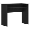 vidaXL fekete tölgy színű szerelt fa íróasztal 90 x 50 x 74 cm (862476)