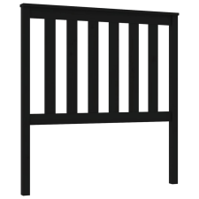 vidaXL fekete tömör fenyőfa ágyfejtámla 96 x 6 x 101 cm (818504) ágy és ágykellék