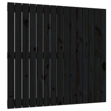 vidaXL fekete tömör fenyőfa fali fejtámla 95,5 x 3 x 90 cm (824887) ágy és ágykellék