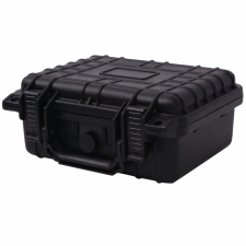 vidaXL Fekete védőtáska 27 x 24,6 x 12,4 cm fotós táska, koffer