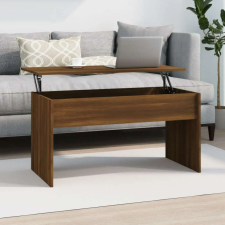 vidaXL Felemelhető Dohányzóasztal - Barna Tölgy - 102x50,5x52,5 cm bútor