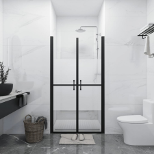 vidaXL félig matt ESG zuhanyajtó (73-76) x 190  cm kád, zuhanykabin