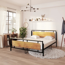 vidaXL fém ágykeret 180 x 200 cm ágy és ágykellék