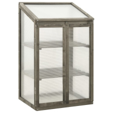 vidaXL fenyőfa melegház 60 x 45 x 100 cm kerti tárolás