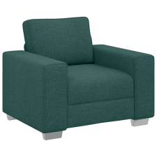 vidaXL Fotel Sötétzöld 59 cm Textil (4105212) bútor