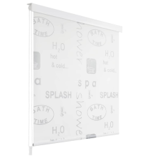 vidaXL fröcskölt mintás zuhanyroló 160 x 240 cm fürdőszoba kiegészítő