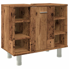 vidaXL Fürdőszoba szekrény régi fa 60x32x53,5 cm műszaki fa (856144) fürdőszoba bútor