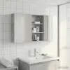vidaXL Fürdőszobai Szekrény Szett 3 db 140 x 14,5 x 70 cm Szerelt fa