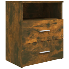 vidaXL füstös tölgy színű éjjeliszekrény 50 x 32 x 60 cm (815858) bútor