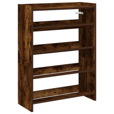vidaXL füstös tölgy színű szerelt fa cipőtartó 80x25x61,5 cm (859882) bútor