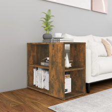 vidaXL füstös tölgy színű szerelt fa kisszekrény 60 x 30 x 50 cm bútor