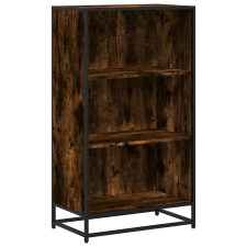 vidaXL füstös tölgy színű szerelt fa könyvszekrény 60x35x107,5 cm (849116) bútor