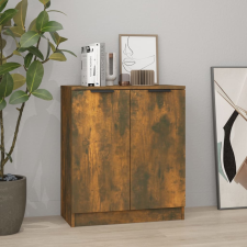 vidaXL füstös tölgy színű szerelt fa tálalószekrény 60 x 30 x 70 cm bútor