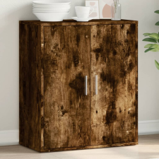 vidaXL füstös tölgy színű szerelt fa tálalószekrény 79 x 38 x 80 cm bútor