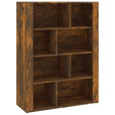 vidaXL füstös tölgy színű szerelt fa tálalószekrény 80x30x106 cm (819497) bútor