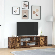 vidaXL füstös tölgy színű szerelt fa TV-szekrény 188,5x41x50 cm bútor