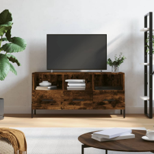 vidaXL füstös tölgyszínű műfa TV-szekrény 102 x 36 x 50 cm bútor