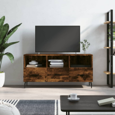 vidaXL Füstös tölgyszínű műfa tv-szekrény 102 x 36 x 50 cm bútor