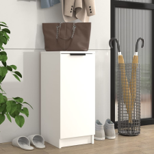 vidaXL füstös tölgyszínű szerelt fa cipősszekrény 30 x 35 x 70 cm bútor