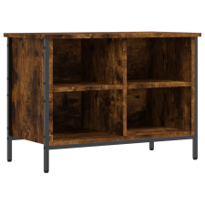vidaXL füstös tölgyszínű szerelt fa cipőszekrény 69 x 35 x 50 cm (831835) bútor