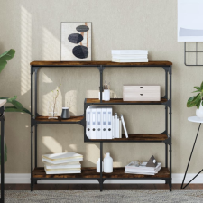 vidaXL füstös tölgyszínű szerelt fa tálalóasztal 103 x 32 x 95 cm bútor