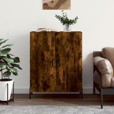 vidaXL füstös tölgyszínű szerelt fa tálalószekrény 69,5 x 34 x 90 cm bútor