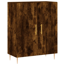 vidaXL füstös tölgyszínű szerelt fa tálalószekrény 69,5 x 34 x 90 cm (827713) bútor