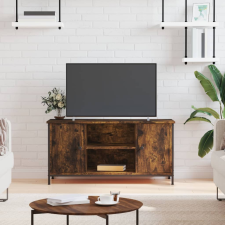 vidaXL füstös tölgyszínű szerelt fa TV-szekrény 100x40x50 cm bútor