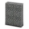vidaXL Gabion kosár fedéllel horganyzott drótból 100 x 80 x 30 cm